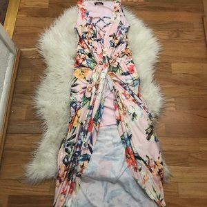 Fashion nova high low dress